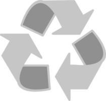 icono de vector de reciclaje