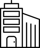 icono de vector de edificio