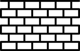 Brickwall Vector Icon