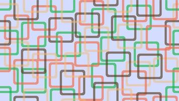 square motif abstract background vector