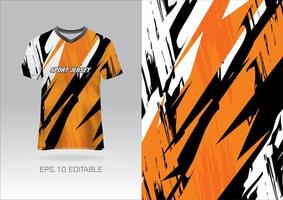 Sports jersey design grunge for team uniforms soccer jersey racing jersey vector