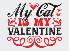 Valentine T-Shirt Design File vector