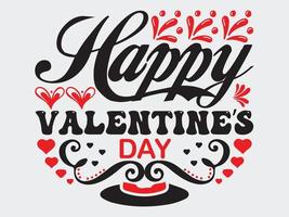 Valentine T-Shirt Design File vector