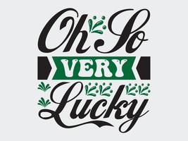 ST.Patrick's Day T-Shirt  Design File vector