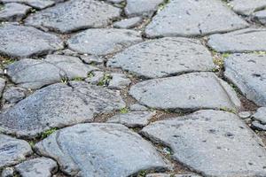 roman stone walkway photo