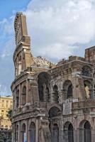 rome colosseum arches detail photo