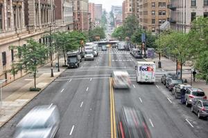 nuevo York - Estados Unidos - 14 junio 2015 - nuevo York calle congestionado tráfico foto