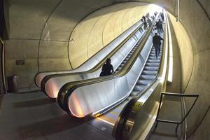 Washington DC Metro escalator photo