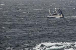 Ship in the tempest photo