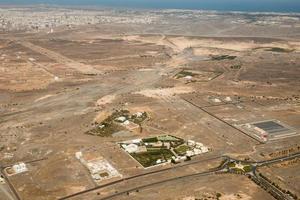 muscat arabic town aerial view landcape photo