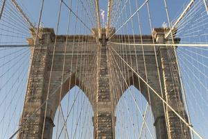 manhattan bridge cables photo