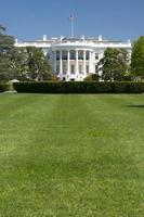 vista de la casa blanca de washington dc foto