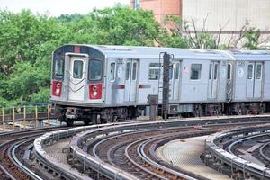 vías del metro de nueva york foto