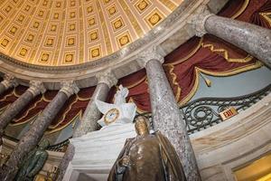 Washington capitol dome internal view photo