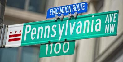 Pennsylvania avenue sign photo