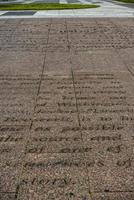 Washington DC Freedom Plaza writings photo