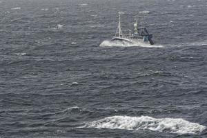 Ship in the tempest photo