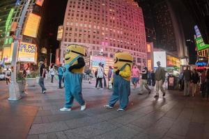 NEW YORK - USA 16 JUNE 2015 times square moving people photo