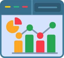 Web Analytics Vector Icon