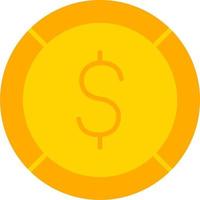 icono de vector de moneda