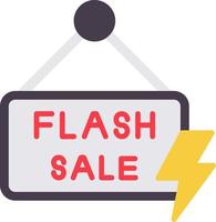 Flash Sale Vector Icon