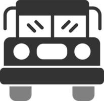 School Bus Vector Icon