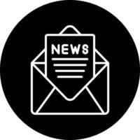 Newsletter Vector Icon