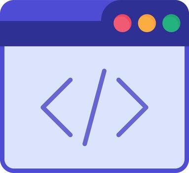 Web Programming Vector Icon