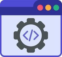 Web Code Optimisation Vector Icon