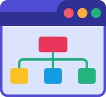 Site Map Vector Icon