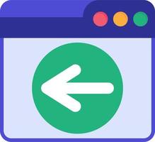 Web Return Vector Icon