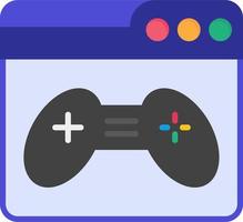 Browser Games Vector Icon