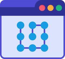 Web Pattern Vector Icon