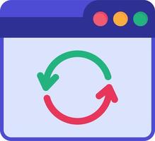 Web Refresh Vector Icon