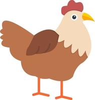 gallina vector icono