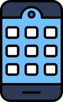 Mobile App Vector Icon