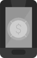 Mobile Banking Vector Icon