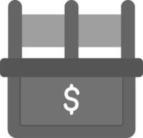 Cash Counter Vector Icon