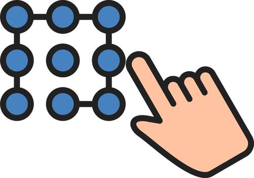 Access Code Vector Icon