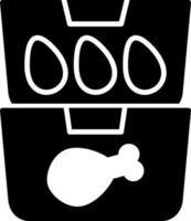 Food Containers Vector Icon