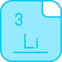 Lithium Vector Icon