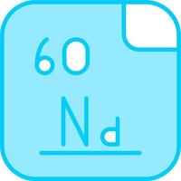 Neodymium Vector Icon