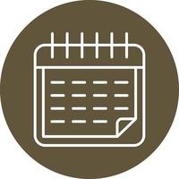 Calendar Vector Icon