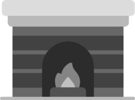 Fireplace Vector Icon