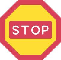 Stop Vector Icon