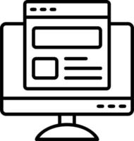 Web Design Vector Icon