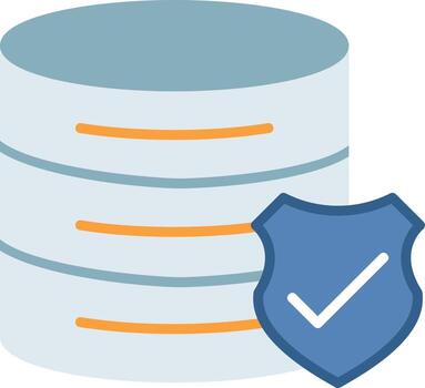 icono de vector de base de datos