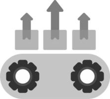 icono de vector de producción