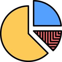 Pie Chart Vector Icon