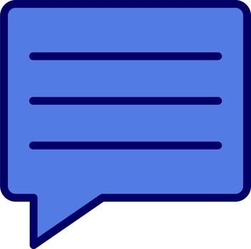 icono de vector de mensaje